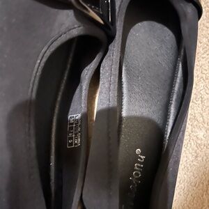 Greatonu Black Women's Flats